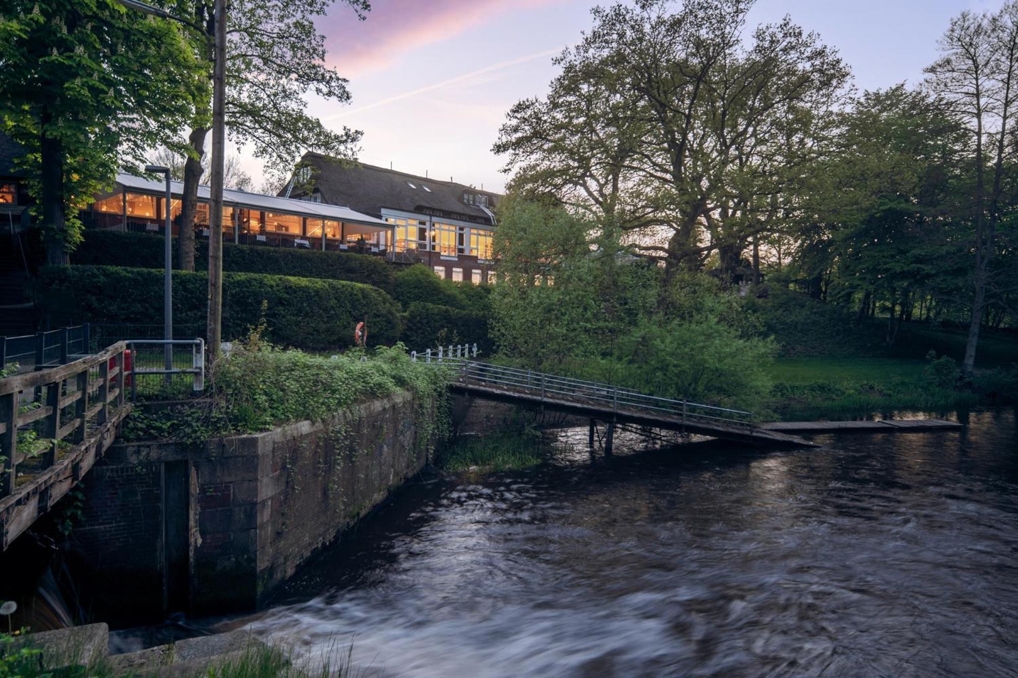 Kleinhuis Hotel Mellingburger Schleuse Hamburg Exterior photo